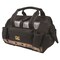 Custom Leathercraft CLC 8 in. W X 9 in. H Polyester Tote Bag with Plastic Tray 21 pocket Black/Tan 1 pc 1533 - alternate 2